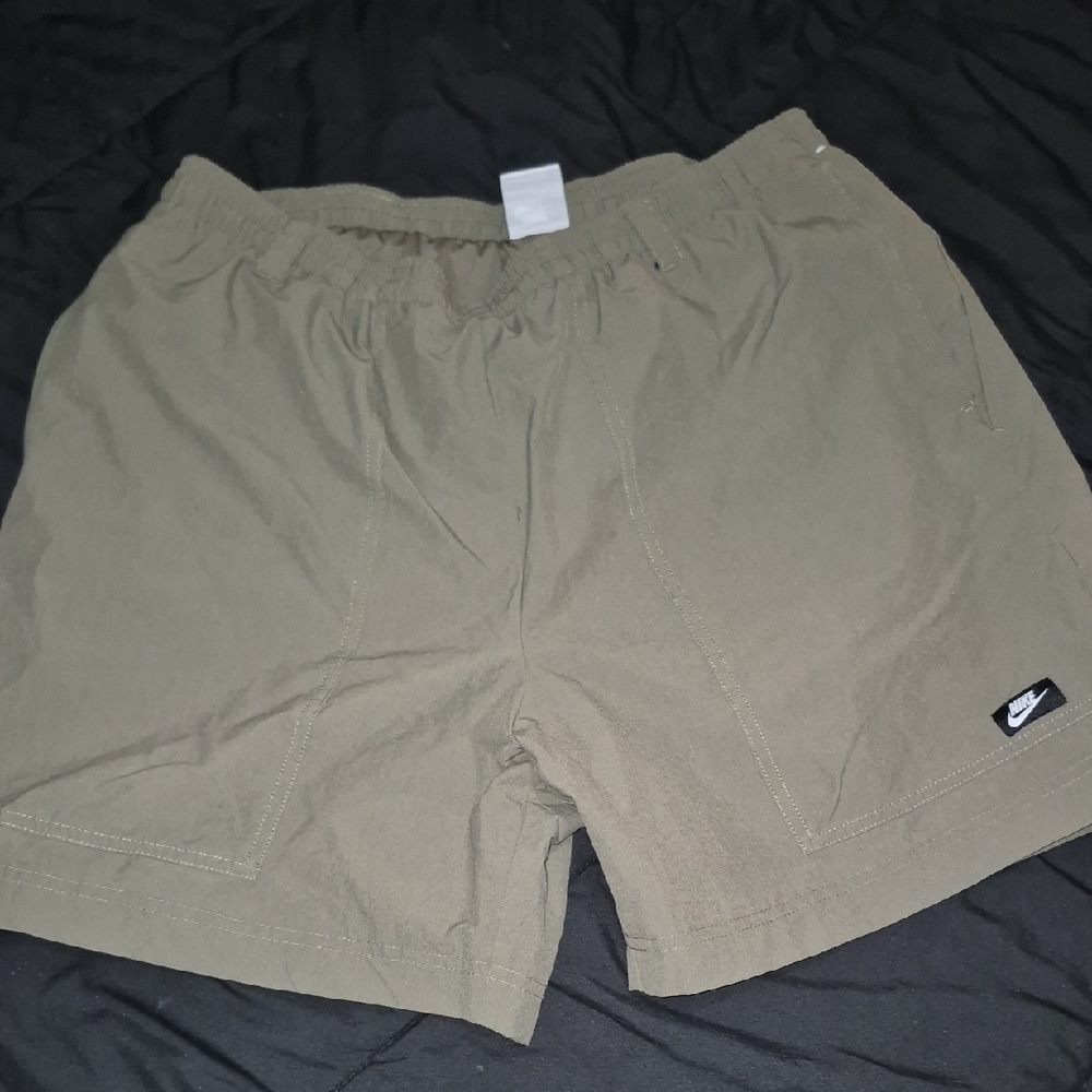 Nike Men's Olive Athletic Shorts